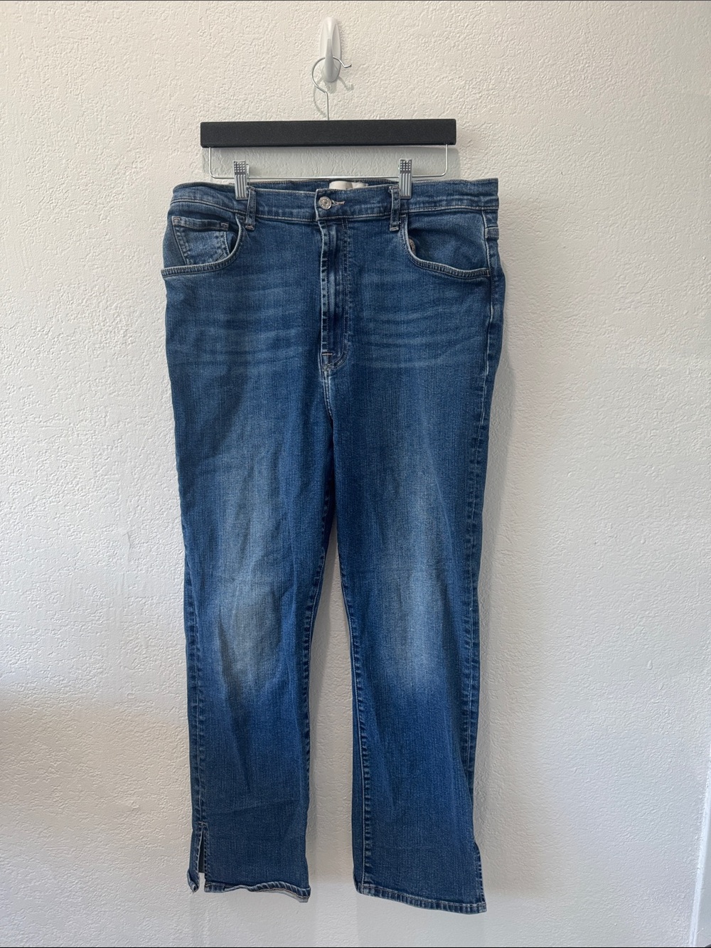 7 For All Mankind Blue Denim Jeans